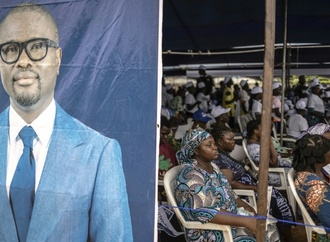 Menschen in Benin wählen neuen Präsidenten