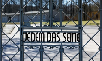 Gedenkfeier zu Befreiung von Konzentrationslager Buchenwald vor 81 Jahren