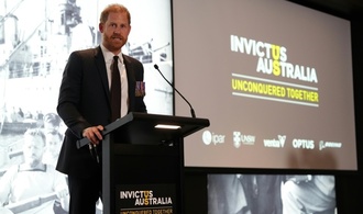 Prinz Harry zu Überraschungsbesuch in Kiew eingetroffen