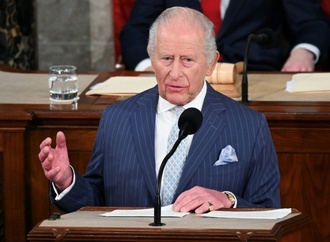 König Charles III. ruft USA zum Zusammenhalt mit westlichen Verbündeten auf