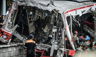 Mittlerweile 16 Tote durch schweres Zugunglück in Indonesien - alle Opfer Frauen