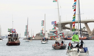 Organisatoren von Gaza-Hilfsflotte: Boote wurden von israelischer Armee ''umzingelt''