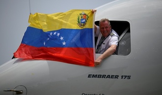 Erster direkter Linienflug zwischen USA und Venezuela seit 2019 in Caracas gelandet