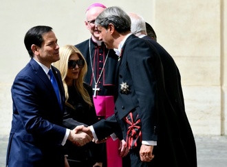 US-Außenminister Rubio zu Besuch bei Papst Leo XIV. im Vatikan eingetroffen