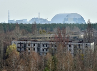 Großer Waldbrand in Tschernobyl-Sperrzone nach Drohnenabsturz
