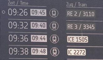 Bericht: Bahn-Pünktlichkeit schlechter als offiziell ausgewiesen