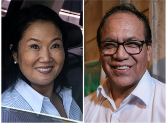 Rechtskandidatin Fujimori und Linkskandidat Sánchez in Stichwahl um Präsidentenamt in Peru