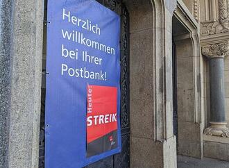 Verdi weitet Warnstreiks bei Deutscher Telekom und Postbank aus