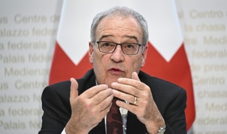 Merz empfängt Schweizer Bundespräsidenten Parmelin im Kanzleramt