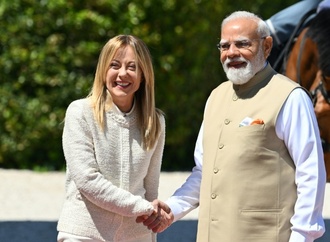 Selfies und Toffees: Meloni und Modi lächeln sich durch Rom-Besuch des Inders
