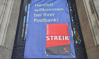 Verdi kündigt weitere Streiks bei der Postbank an
