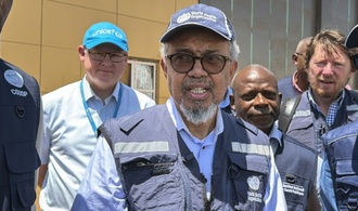 WHO-Chef sichert Menschen im Zentrum des Ebola-Ausbruchs internationale Unterstützung zu