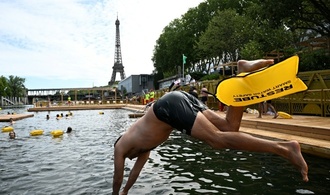 Paris öffnet drei überwachte Badestellen an der Seine im Sommer
