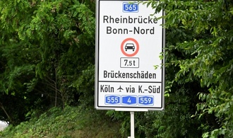 Gesperrte Brücke: Grüne kritisieren Verkehrspolitik der Regierung