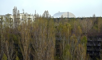 Kiew: Russische Drohne trifft Atommüllagergebäude bei Tschernobyl