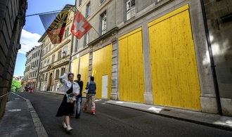 Proteste in Genf gegen G7 vor dem Gipfel in Frankreich
