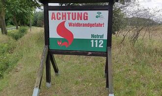 Feuerwehrverband warnt vor Vegetationsbränden durch Hitze