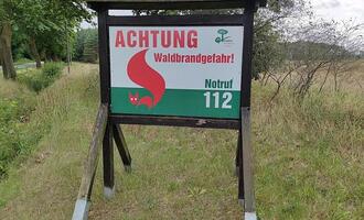 Feuerwehrverband warnt vor Vegetationsbränden durch Hitze