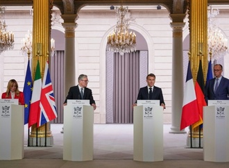 Staats- und Regierungschefs von E5-Gruppe bereiten in Berlin Nato-Gipfel vor
