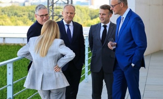 E5-Spitzentreffen im Kanzleramt - Merz will Nato-Gipfel zu Erfolg machen