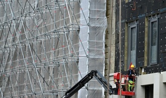 Aufträge im Baugewerbe stagnieren im April