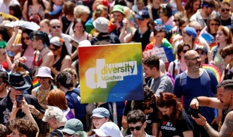 Gute Stimmung bei CSD-Demonstration in München trotz starker Hitze