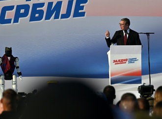 Serbiens Präsident Vucic kündigt vor Anhängern Rücktritt ''in ein paar Wochen'' an
