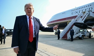 Umstrittenes Geschenk Katars: Trump fliegt erstmals mit neuer Air Force One