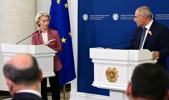Von der Leyen kündigt in Armenien weitere Hilfen und Handelserleichterungen an