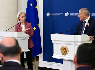 Von der Leyen kündigt in Armenien weitere Hilfen und Handelserleichterungen an