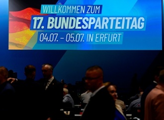 ''Ein Herz und eine Seele'': Chrupalla beschwört Einheit der AfD-Parteispitze