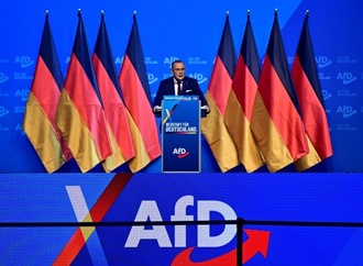 AfD-Parteitag bestätigt Doppelspitze Weidel-Chrupalla klar im Amt