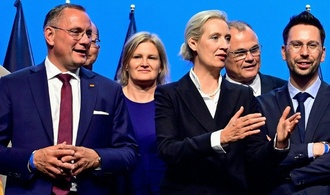 AfD-Parteitag in Erfurt fortgesetzt - Reden von Weidel und Chrupalla