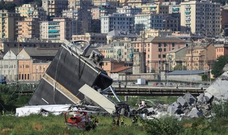 Urteil zu tödlichem Einsturz der Morandi-Brücke in Genua im Sommer 2018