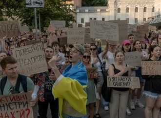 Erneut Proteste in Kiew nach Ablösung von beliebtem Verteidigungsminister