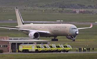 24 Stunden in der Luft: Airbus A350 landet nach Rekordflug in Frankreich