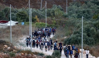Palästinenser bei Marsch israelischer Siedler durchs Westjordanland angeschossen