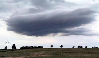 Schwere Gewitter im Süden und Norden Deutschlands erwartet