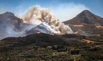Neue Waldbrände in Griechenland ausgebrochen - neues Feuer im Westen der Türkei