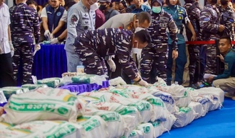 Schlag gegen Drogenschmuggler: Indonesiens Behörden beschlagnahmen 1,3 Tonnen Ketamin