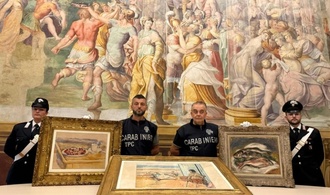 Polizei findet drei aus Museum in Norditalien gestohlene Gemälde wieder