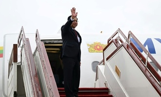 Myanmars Ex-General Min Aung Hlaing zu erstem Besuch in Russland als Präsident aufgebrochen