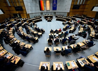 Umfrage vor Abgeordnetenhauswahl sieht Linke in Berlin klar vorn