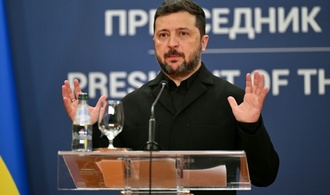 ''Tsunami für das Land'': Selenskyj warnt vor Spaltung der Ukraine durch Wahlen im Krieg