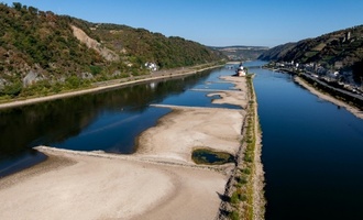 Rheinpegel erholen sich von Tiefstständen - Niveau aber weiterhin niedrig
