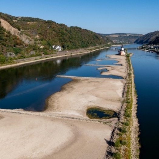 Rheinpegel erholen sich von Tiefstständen - Niveau aber weiterhin niedrig