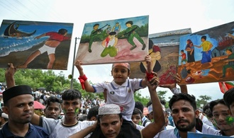 Bangladesch: Zehntausende Rohingya protestieren gegen Bedingungen in Flüchtlingslagern