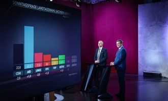 ''Ich labere nicht'': Schulze und Siegmund liefern sich in Sachsen-Anhalt Rededuell