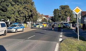 Zwei Tote nach Gewalttat an Schule in Brandenburg