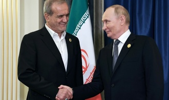 Präsidenten Russlands, Chinas und des Iran bei Gipfel in Kirgistan